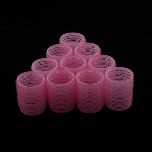Rulos Para Enrollar El Cabello 10x-rosa-48mm
