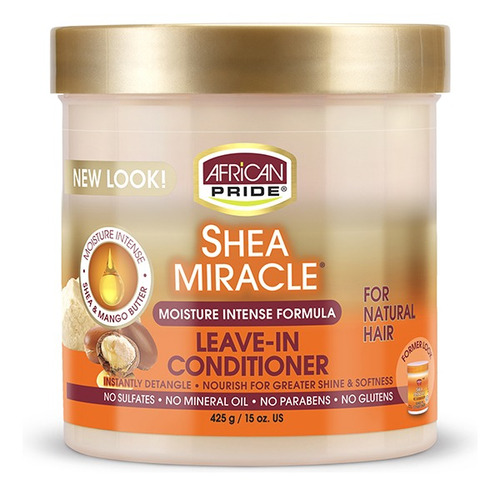 Imagen 1 de 1 de African Pride Shea Miracle Leave-in Condi - g a $87