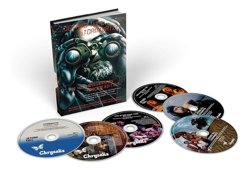 Jethro Tull Stormwatch 40th Anniversary... Dvd Doble + 4 Cds