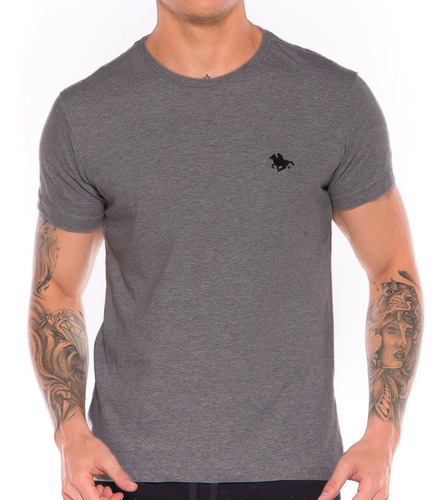 Kit Polos Masculinas Básicas Com Bordado