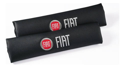 Protectores Cubre Cinto Cinturones Con Logo Fiat Bordado