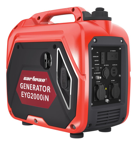 Cartman Generador Inversor Portatil De 2000 W: Respaldo De E