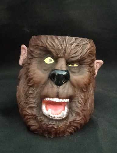 3 Macetas Monstruos- Dracula-frankenstein-hombre Lobo