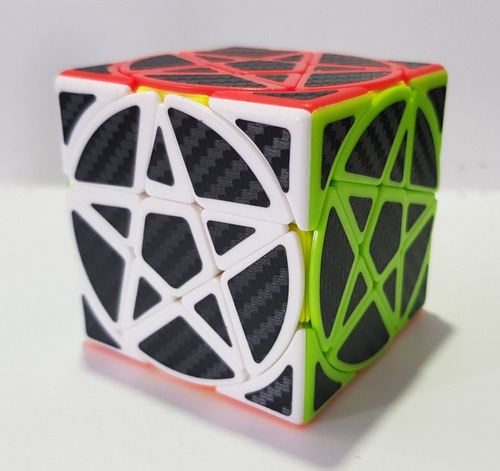 Cubo Rubik Magic Cube Pentacle Pentagrama Carbon