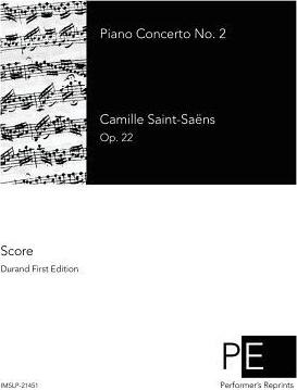 Libro Piano Concerto No. 2 - Camille Saint-saens