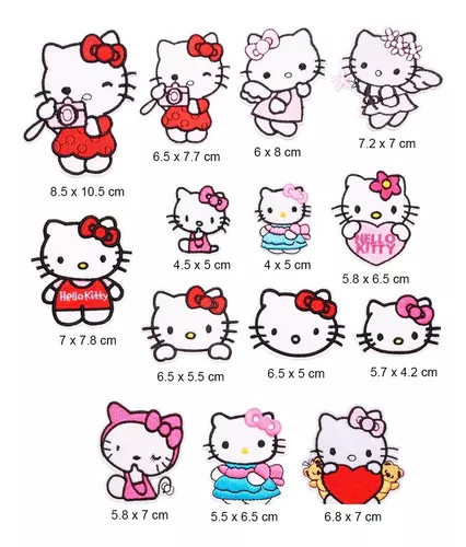 Parches termoadhesivos Hello Kitty - Mercería La Costura