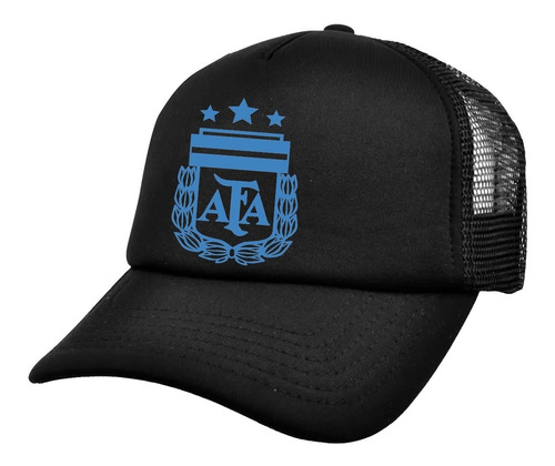 Gorra Trucker Premium Afa Seleccion Argentina Futbol Escudo1