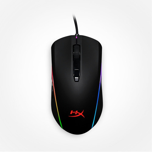 Mouse Gamer Pulsefire Surge 16000 Dpi 6 Botões Programáveis Preto Hyperx Preto