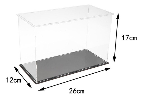 Vitrina De Acrílico Muñecos De Peluche Tienda 26x12x17cm