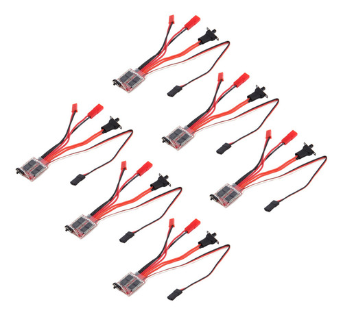 Controlador De Velocidad De Motor 6x Rc Esc 30a 4-8 V 1/16 1