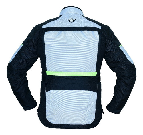 Chamarra Moto Punto Extremo Endurance Impermeable Con Ec2 Amarillo Lisa S
