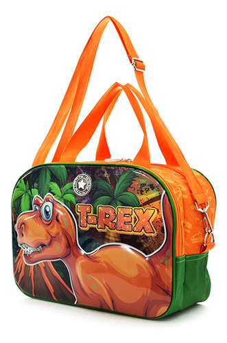 Bolso Viaje Infantil Dinosaurio Pileta Colonia Phi Phi 1020