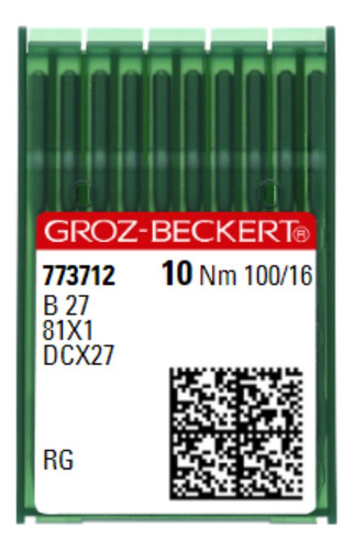 Agujas Alemanas Groz-beckert - Overlock Industrial B27-81x1