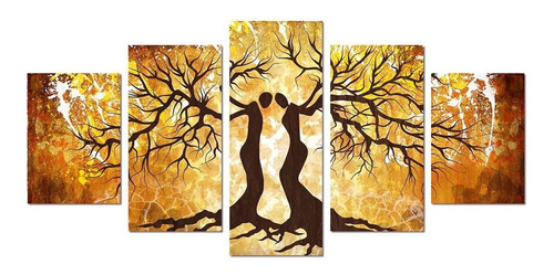 Quadro Decorativo Sala Quarto - Natureza Do Amor - Árvore