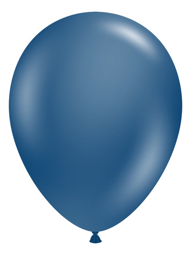 Tuftex Balloons Globos Premiun De Látex Navy R11