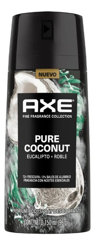 Pack Promo X 12 Unidades | Axe Desodorante Corporal 48 Hs Pure Coconut