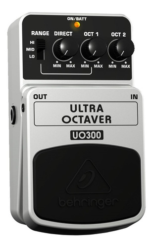 Imagem 4 de 4 de Pedal Oitavador Ultra Octaver Uo300 Guitarra - Behringer