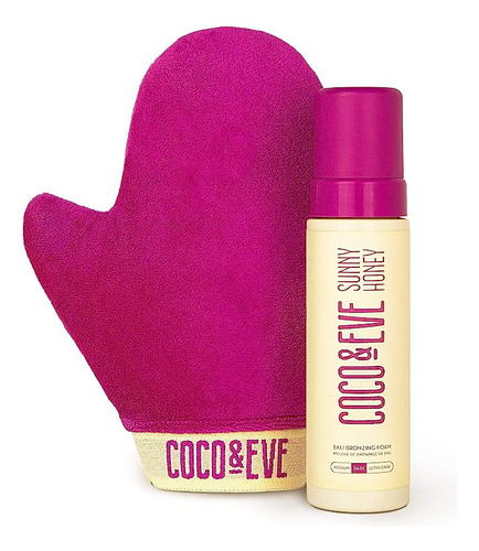 Coco Eva Self Tanner Mousse Kit Medio Mousse Bronceado Sin S