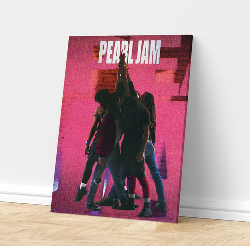 Cuadro Decorativo Canvas 50x40 Cm - Pearl Jam