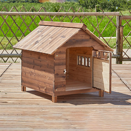 Casa De Madera Para Perros Casa De Madera Compatible Con M
