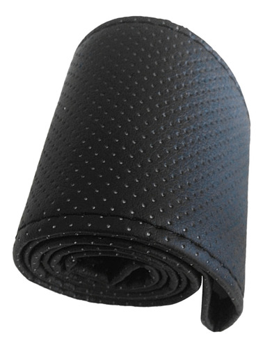 Funda De Volante De Coche De Cuero Negro M