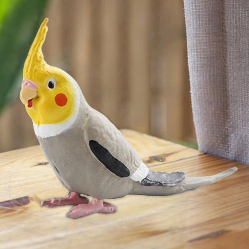 Nuevo Modelo De Animales Miniatura, Perico De Juguete, 3
