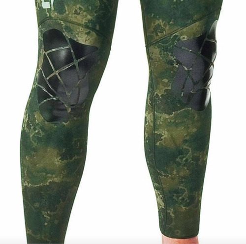 Imagen 8 de 8 de Wetsuit, Traje Buceo Mares Instinct Camo Green 3,5mm