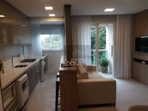 Ap0184 - Apartamento Com 1 Dormitório À Venda, 45 M² - Centro - São José/sc - Ap0184