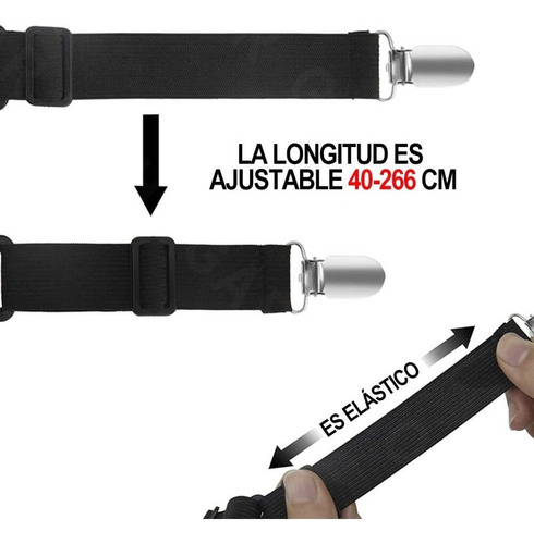 16 Clips Sujeta Sujetadores Para Sábanas Elasticos Tirantes