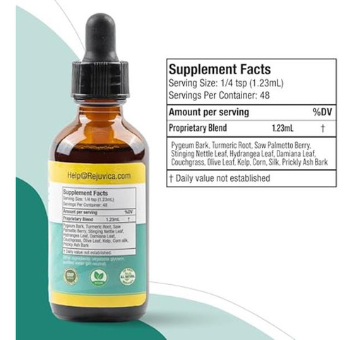 Prostavec Apoyo Próstata Líquido 4 Fl Oz Vegano