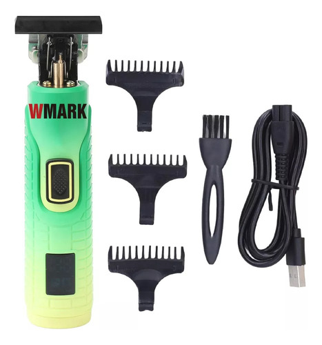 Maquina De Acabamento Wmark Ng319 Verde Sem Fio Display Led 110V/220V