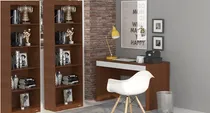 Comprar Combo 2 Bibliotecas Estantes Moderna Melamina Colores