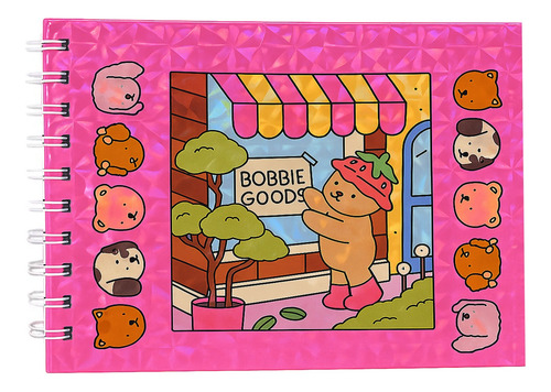 Livro De Colorir Infantil Bobbie Goods 50 Páginas Capa Dura
