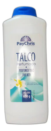 Talco Perfumado Paychris 650g Para Dama Y Caballero
