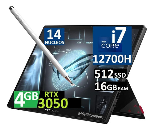 Asus Rog Flow Z13 Ci7-12700h 16gb 512ssd Rtx3050 4gb + Lapiz