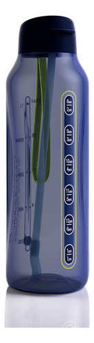 Botella Para Agua Aquavibe De 1.2 Litros Tupperware Azul Marino
