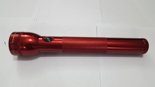 Linterna Maglite Grande Táctica Incandescente 3d Roja