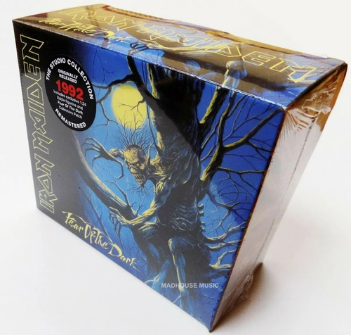 Iron Maiden Box Fear Of The Dark Lacrado Pronta Entrega