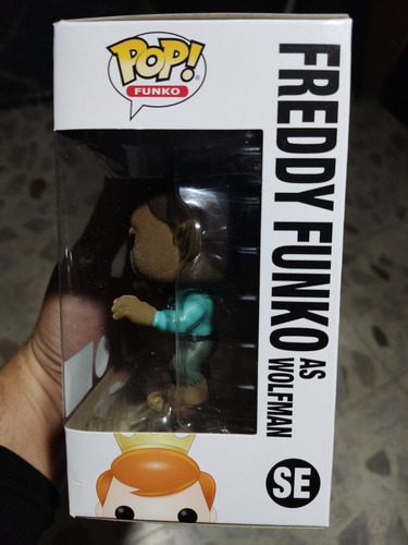 Freddy Funko Wolfman Flocked Limitado A 1000 Piezas (Usado)