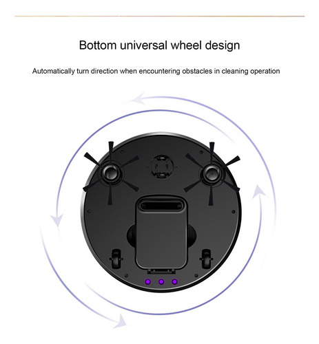 Aspiradora Inteligente 3 En 1, Barredora Automática, Robot B