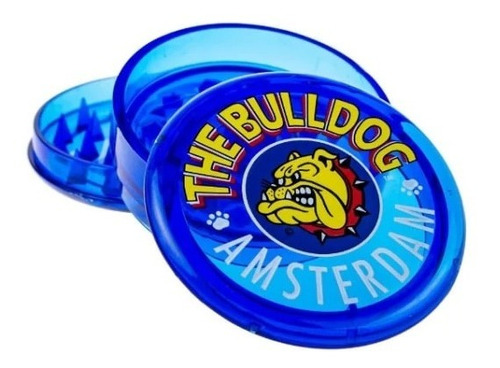 Grinder Moledor Plástico Transparente The Bulldog  3 Partes 