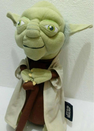 Muñeco Yoda Star Wars 34cm Usado Buen Estado 21pl