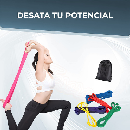 ** Ligas De Resistencia Banda De Resistencia Ejercicio Yoga