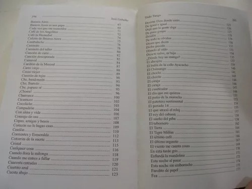 Todo Tango - Letras De Tango Que Cuentan Historia J Gobello
