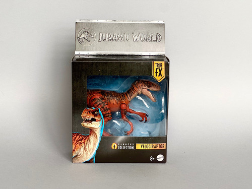 Jurassic Hammond Collection Velociraptor Troodon Stygimoloch (Usado)
