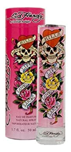 Perfume Ed Hardy En Spray Para Mujer Por Christian Audigier.