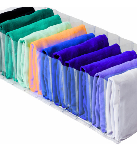 Colmeia Organizadora Bebe Body 40x15x10 Ldx Kit 4 Cor Cristal Sem Viés