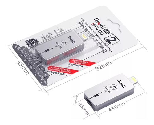 Idfu Go2 Qianli Herramienta Acceso De Recuperacion Iph