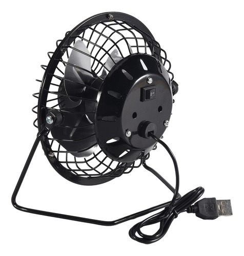 A Ventilador Portátil Con Panel Solar 5w 4 Pulgadas