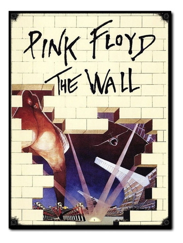 #1649 - Cuadro Decorativo Vintage Pink Floyd The Wall Poster